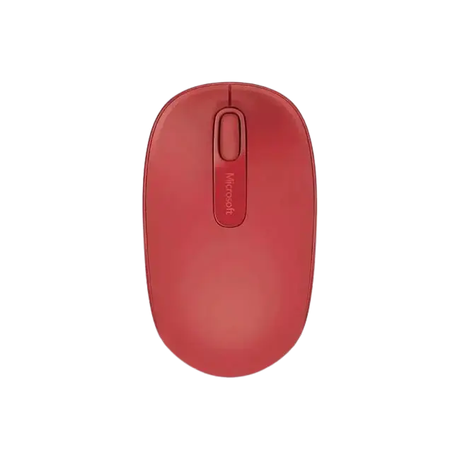 MOUSE 1850 INALAMBRICO COLOR ROJO MICROSOFT