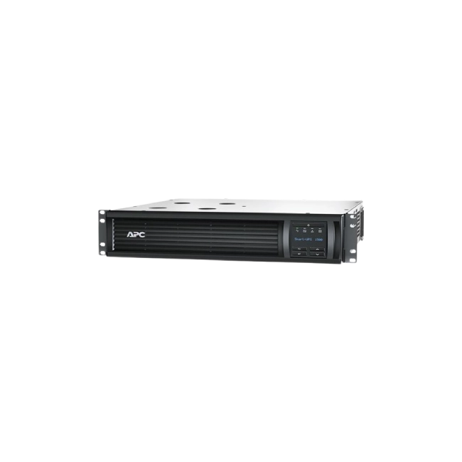 APC Smart-UPS SMT1500RM2UC - UPS (montaje en bastidor) - CA 120 V - 1 kW - 1440 VA - 1 x baterías - serial, USB - conectores de salida: 6 - 2U - negro - con APC SmartConnect - para P/N: SCL500RM1UC, SCL500RM1UNC, SMTL1000RM2UC, SMTL750RM2UC, SMX2000LVNCUS