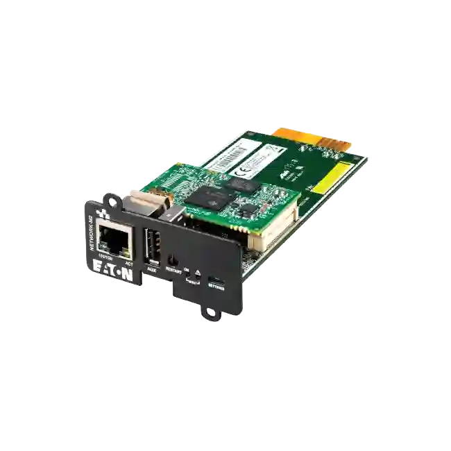 Eaton Cybersecure Gigabit NETWORK-M2 Card for UPS and PDU, UL 2900-1 and IEC 62443-4-2 Certified - Adaptador de administración remota - Gigabit Ethernet x 1 - para 5P 1500 RACKMOUNT-2