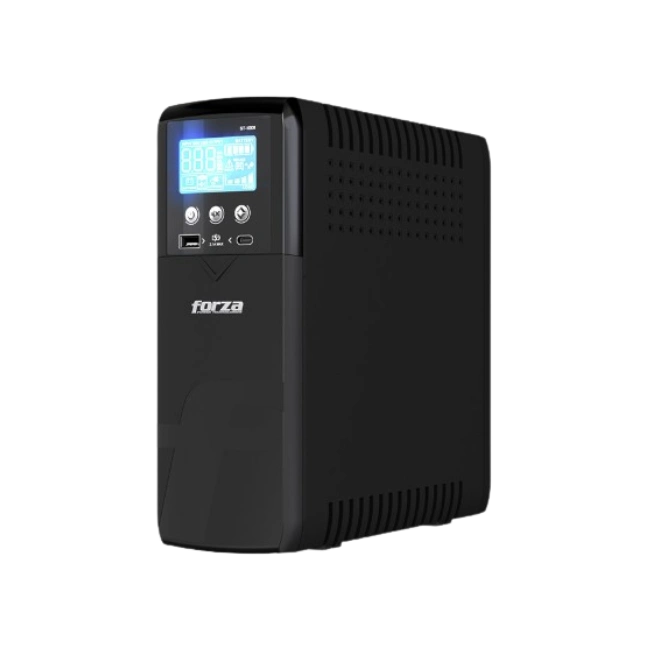 Forza - UPS - Line interactive - 600 Watt - 1000 VA - AC 110/120 V - 10-NEMA USB 1A/1C
