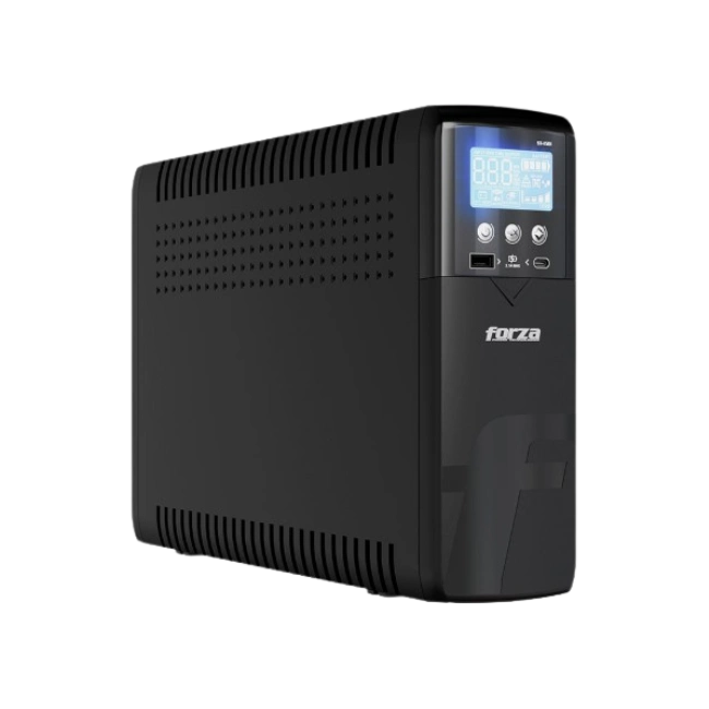Forza - UPS - Line interactive - 900 Watt - 1500 VA - AC 110/120 V - 10-NEMA USB 1A/1C