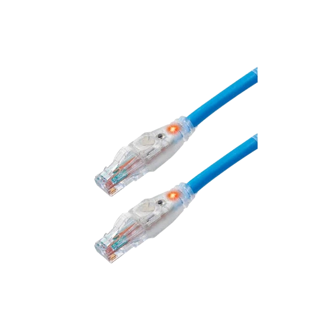 UTP 28x3BU Patch Cord 6A 28AWG Azul de 3 pies