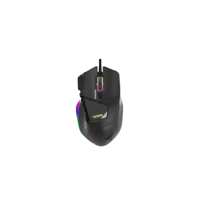 Mouse Patriot Viper Gaming V511 RGB Optical USB 6200 DPI Color Negro-3