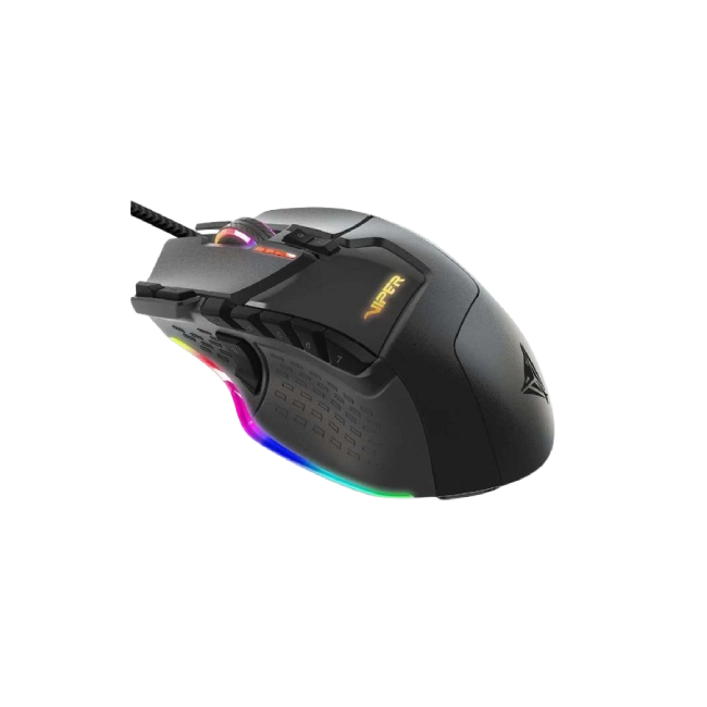 Mouse Patriot Viper Gaming V511 RGB Optical USB 6200 DPI Color Negro-4