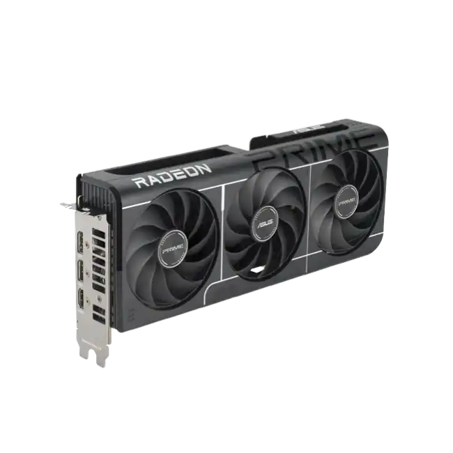 ASUS - PRIME-RX9060XT-O8G - PCI Express 5.0 - AMD - AMD Radeon RX 9070 XT - GDDR6 SDRAM - HDMI / DisplayPort