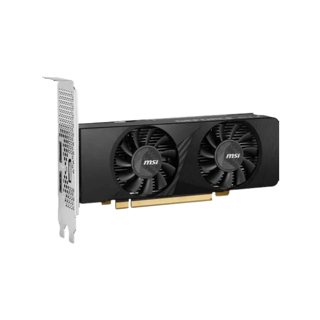 MSI - GeForce RTX 3050 LP 6G OC - PCI Express 3.0 x16 (x4 mode) - NVIDIA - NVIDIA GeForce RTX 3050 - GDDR6 SDRAM - DisplayPort / HDMI-2