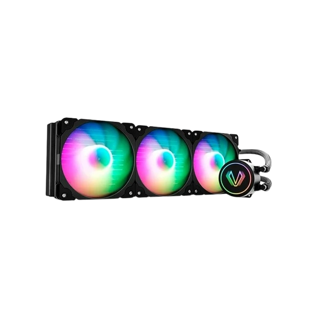 DISIPADOR ENFRIAMIENTO LIQUIDO VETRO ARGB MB 360MM AIO COLOR NEGRO