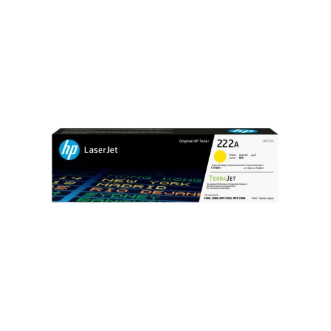 HP 222A Yel LJ Toner Cartridge-1