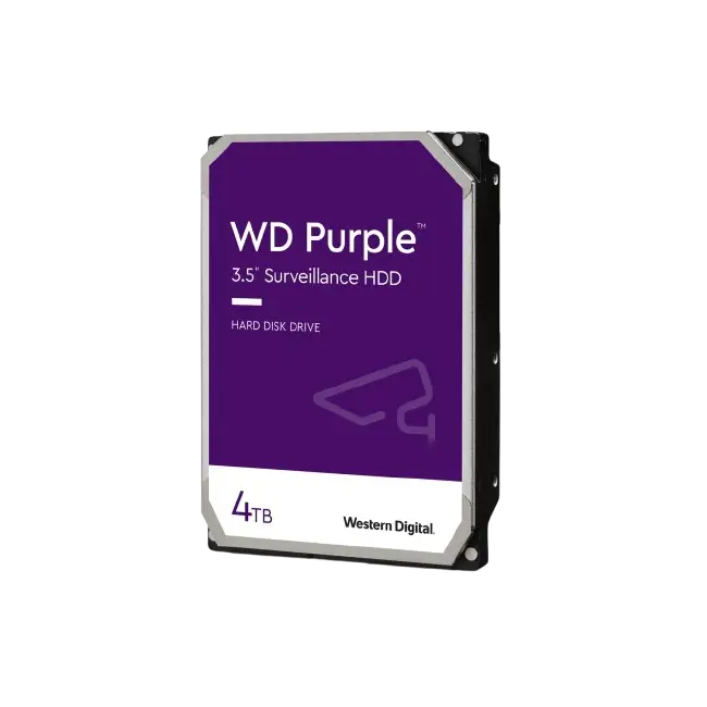 Disco Duro WD WD40PURZ Purple 4TB Surveillance 64MB IntelliPower