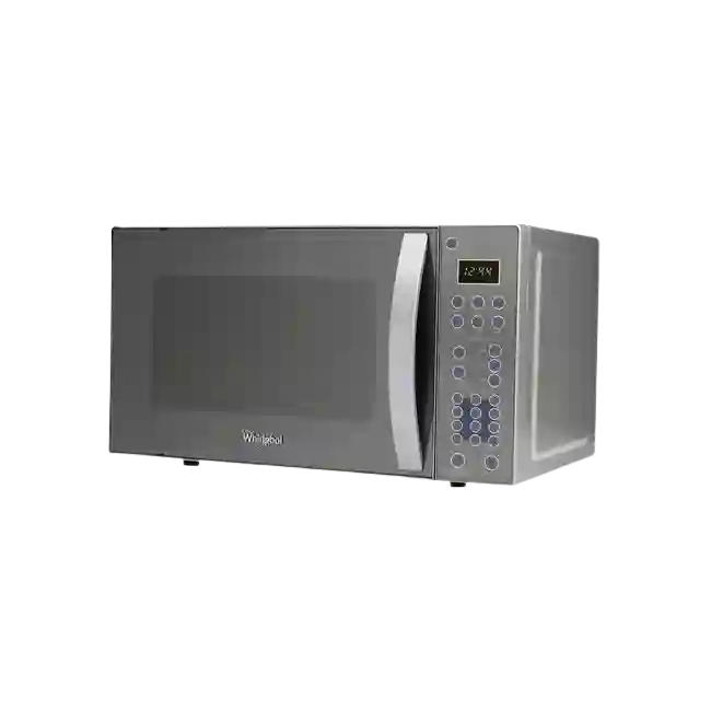 Microondas Whirlpool 30L 1.1 Pies Cubicos Acabado Espejo Color Plateado