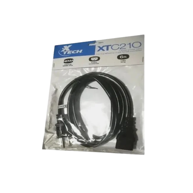 CABLE DE PODER XTC-210 AB230GEN01 UNIVERSAL 3 PIN XTECH