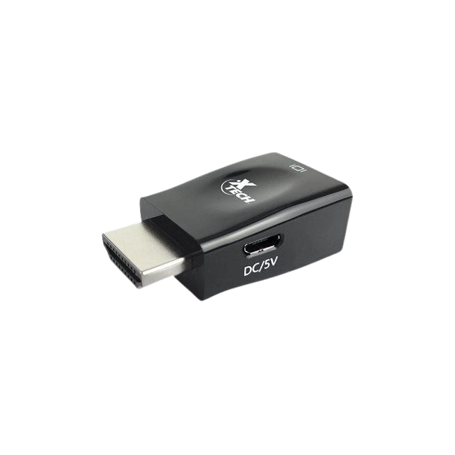 ADAPTADOR XTC-361HDMI MACHO A VGA HEMBRA 1920X1080 XTECH-3