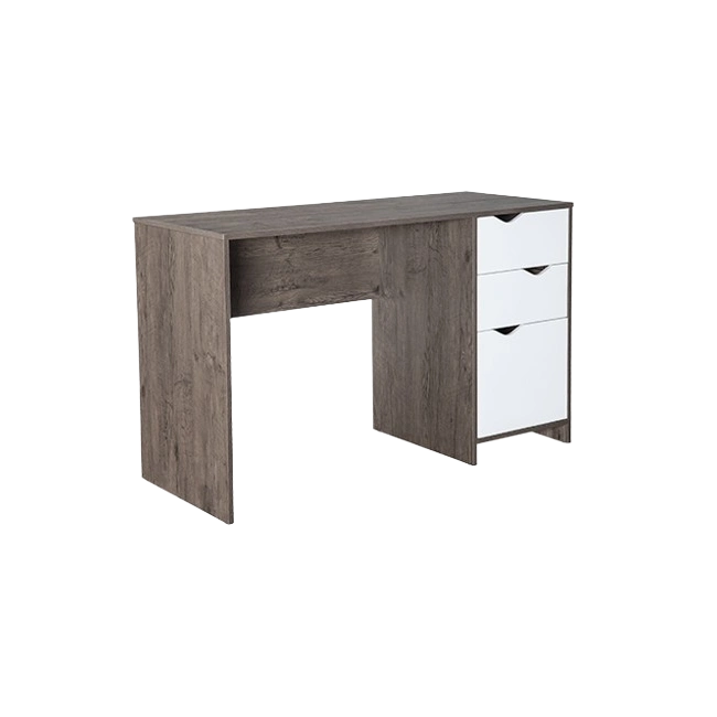 Escritorio Xtech XTF-CD208 Para Computadora de un Nivel con Gavetas y Gabinete con Puerta Color Cafe