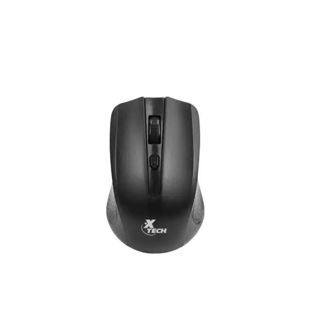 MOUSE XTM-310BK INALAMBRICO 2.4GHZ 4 BOTONES 1600 DPI COLOR NEGRO XTECH