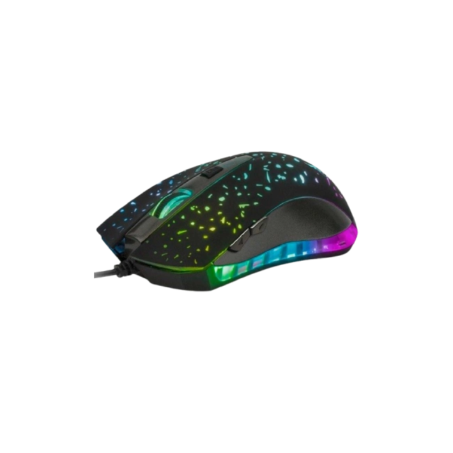 MOUSE GAMING XTM-410 6 BOTONES USB 2400DPI NEGRO XTECH