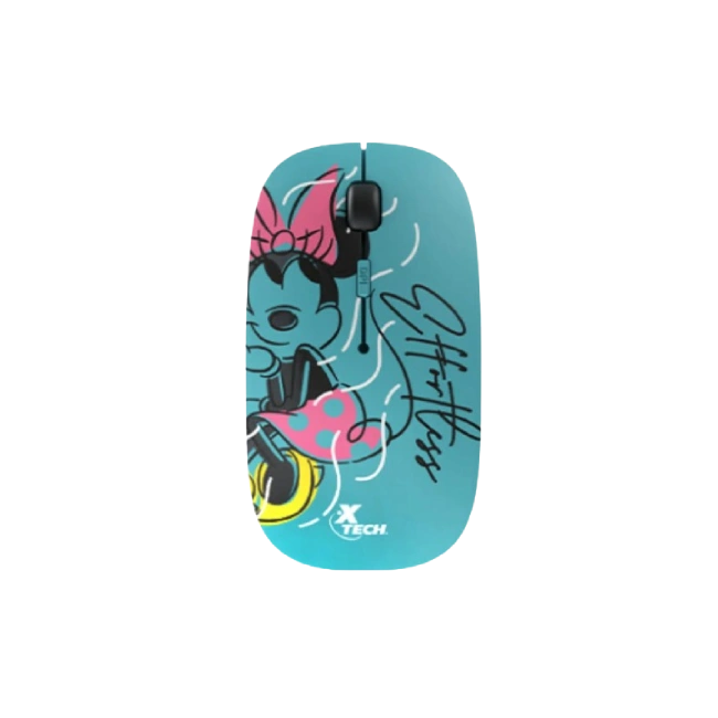 Mouse Xtech XTM-D340MM Inalambrico Minnie Mouse 1600dpi 2.4 GHz Color Aqua-1