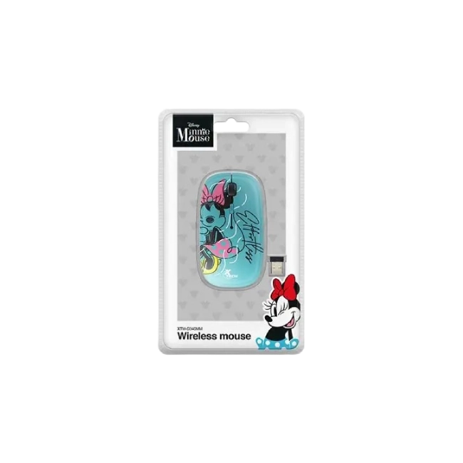 Mouse Xtech XTM-D340MM Inalambrico Minnie Mouse 1600dpi 2.4 GHz Color Aqua-2