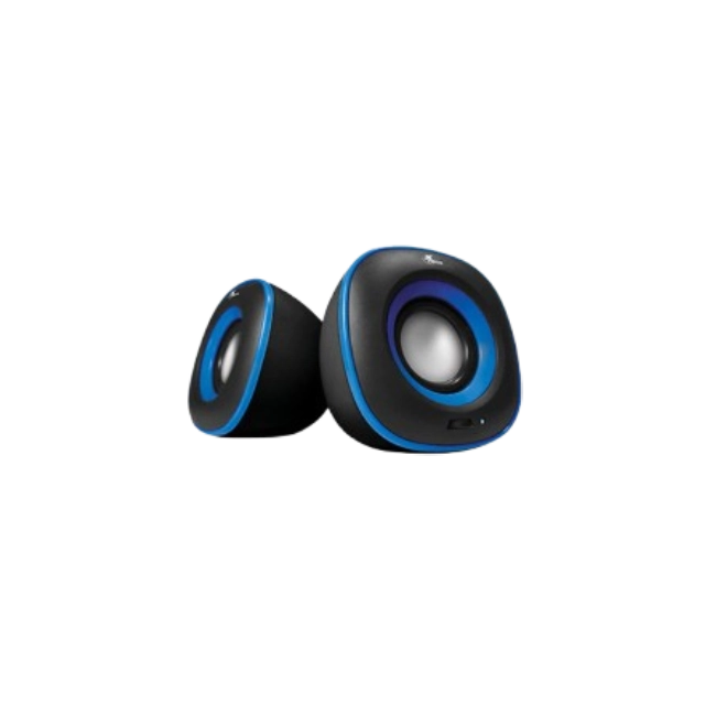 BOCINA XTECH XTS-115BL 2.0 6W USB 3.5MM COLOR AZUL-2
