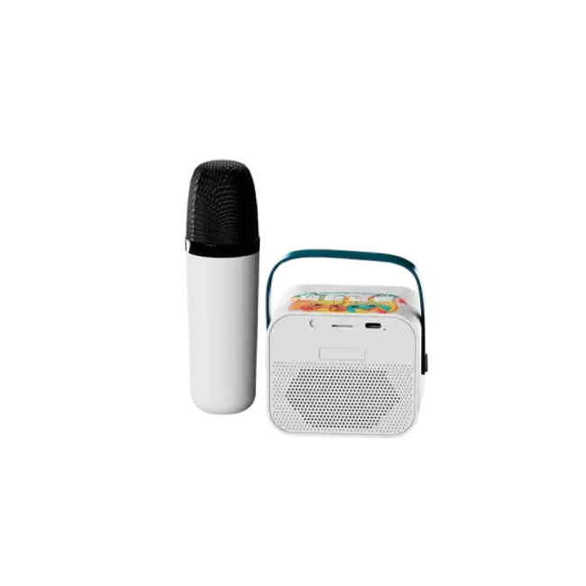 Mini Karaoke kit XTS-D622ST Stitch de Disney Color Blanco