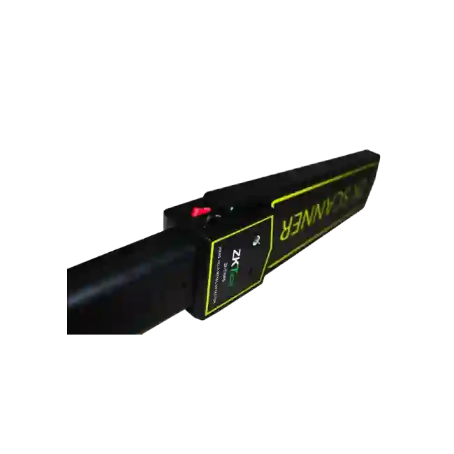 Detector de Metal Portátil ZKTeco ZK-D100S con Sonido y Vibracion