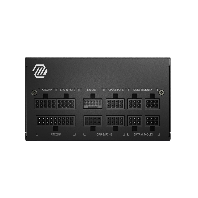 MSI - Power supply - MPG A750GL PCIE5 80 Plus Gold