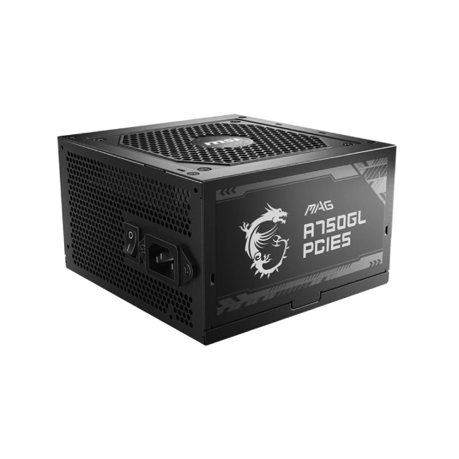 MSI - Power supply - MPG A750GL PCIE5 80 Plus Gold