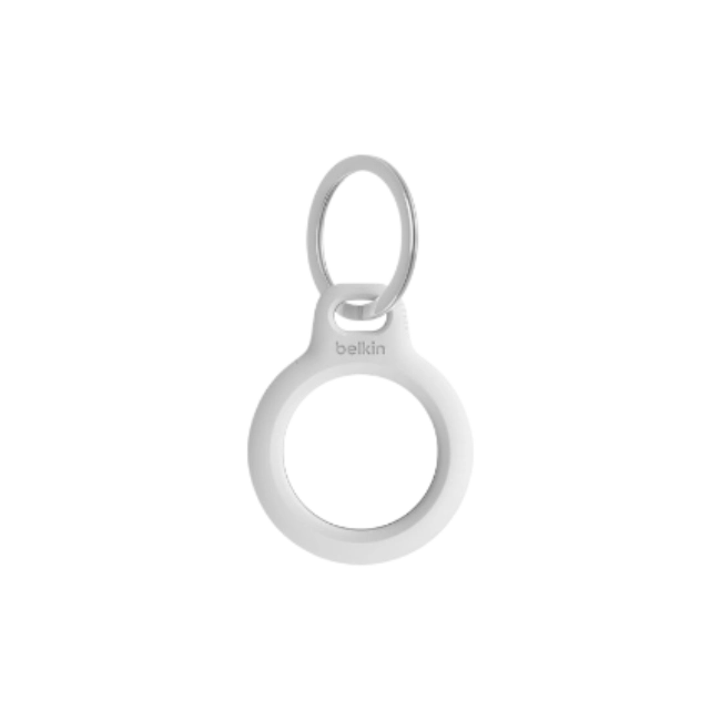 Belkin - Soporte de seguridad para etiqueta Bluetooth antiperdida - blanco - para Apple AirTag