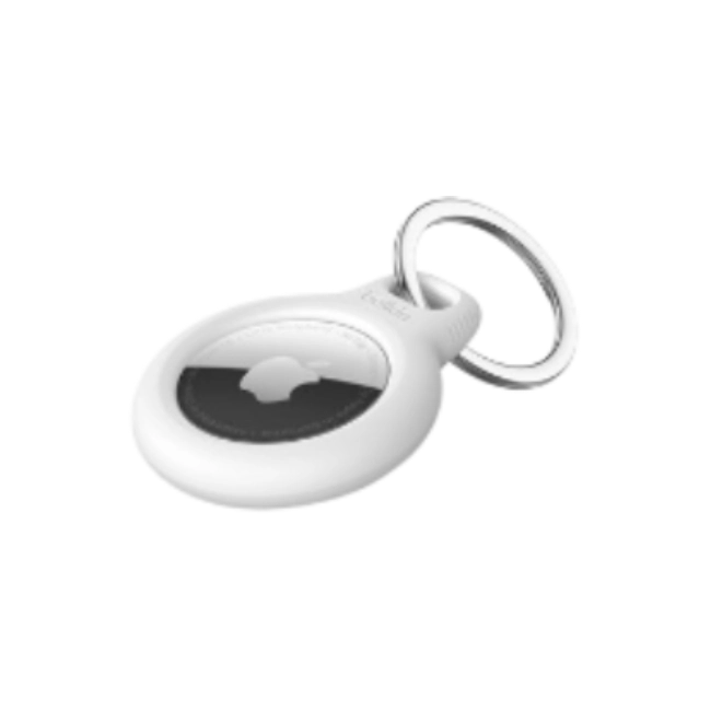 Belkin - Soporte de seguridad para etiqueta Bluetooth antiperdida - blanco - para Apple AirTag