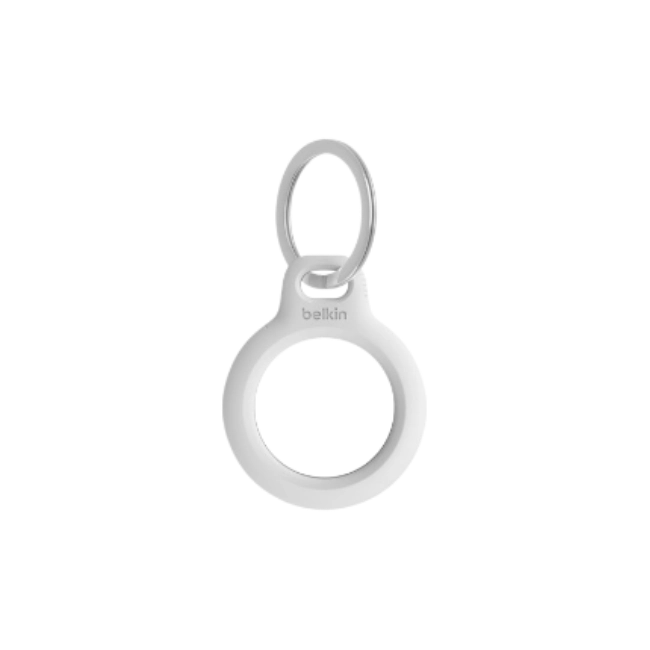 Belkin - Estuche para Airtag - blanco - para Apple AirTag