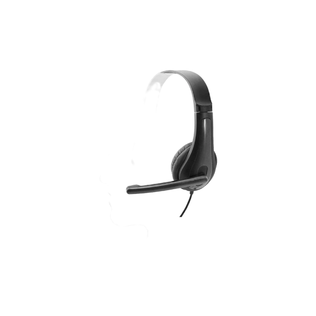 HEADSET W/MIC ARGOM STEREO METRO 77