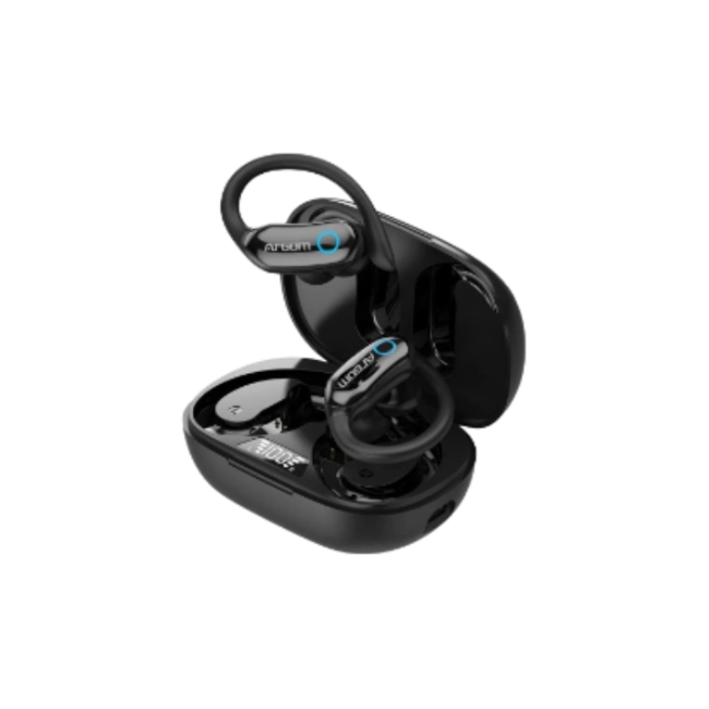 ARGOM SKEIPODS E95 - AUDIFONOS DEPORTIVOS BT CON ENC AI NEGRO