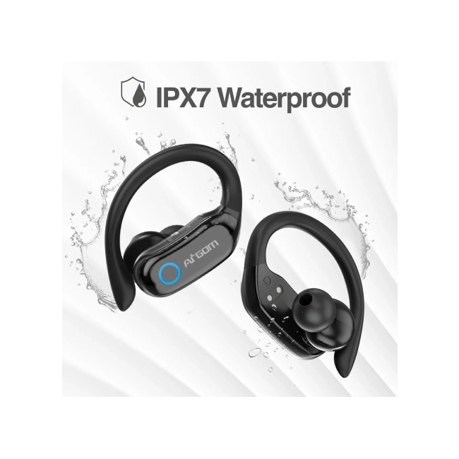ARGOM SKEIPODS E95 - AUDIFONOS DEPORTIVOS BT CON ENC AI NEGRO