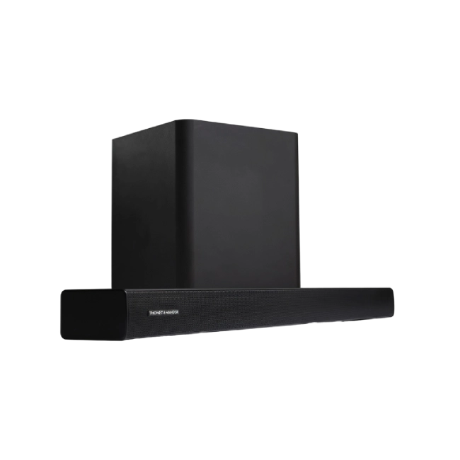 BARRA DE SONIDO THONET & VANDER STERN 180W 3.5 MM BLUETOOTH Y HDMI CON SUBWOOFER HK096-03675