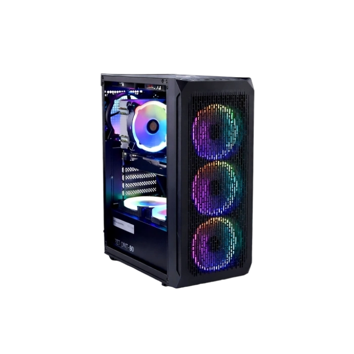 Case Gaming AT01 de Vidrio 3 FAN 12CM