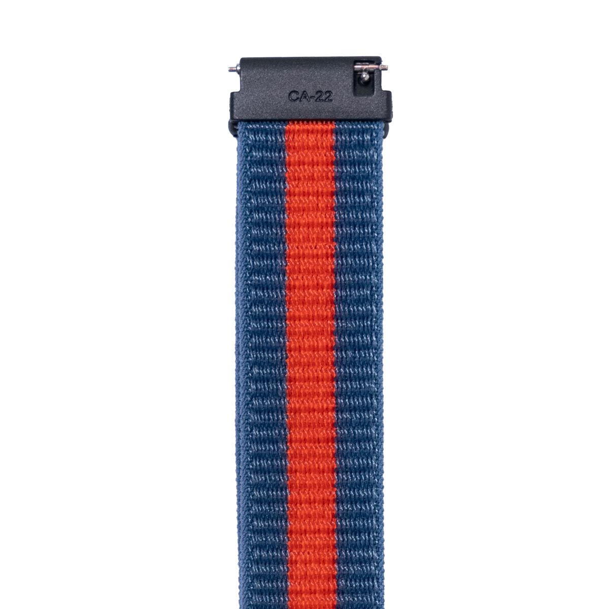 Pulsera T7 y T8 velcro azul naranja