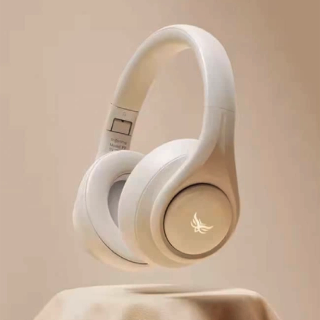 Headset Bianco Inalambrico Fingertime Free P9 BI-HUS-P009 Color Hueso