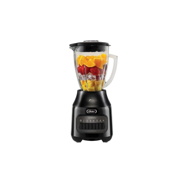 Licuadora Oster Pro BLSTPEG-BPB-013 con  6 Velocidades  800W Vaso Vidrio Color Negro-2