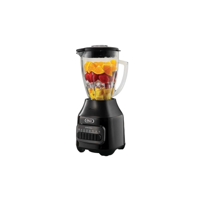 Licuadora Oster Pro BLSTPEG-BPB-013 con  6 Velocidades  800W Vaso Vidrio Color Negro-6