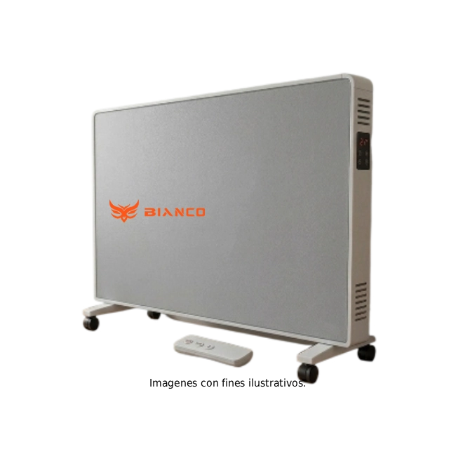 Calentador Bianco Convector BNC-WHT-O110WT Portatil con Control Remoto Color Blanco