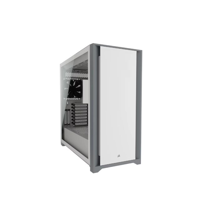 Case Gamer Corsair 5000D Vidrio Templado Media Torre ATX Blanco CC-9011209-WW