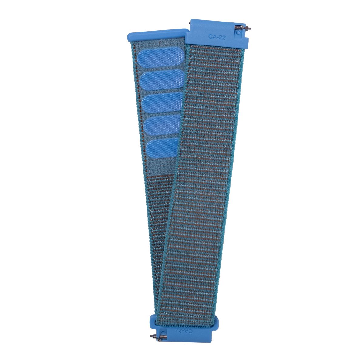 Pulsera T7 y T8 velcro celeste