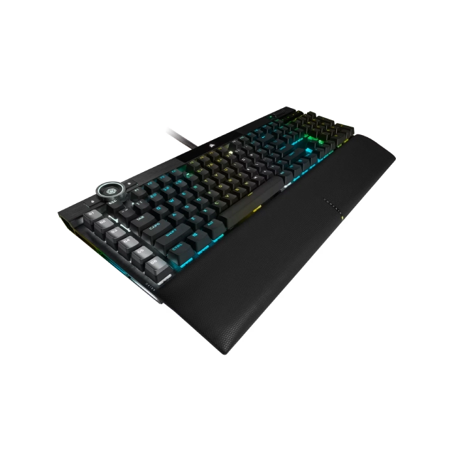 Teclado Gamer Corsair K100 RGB Mecanico Cherry Mx Speed CH-912A014-NA