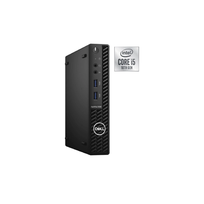 Combo Dell Optiplex 3080 MINI/TINY Core I5-10TH Gen 8GB RAM 512GB SSD Seminuevo Refurbished