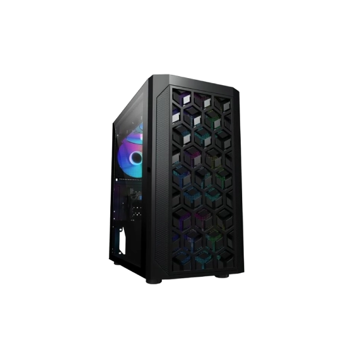 CASE GAMING EAGLE WARRIOR CG06AKRA001C MINI TOWER SIN VENTILACIÓN INCLUIDA CON VIDRIO LATERAL Y MALL