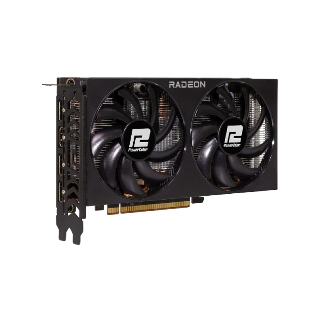 TARJETA DE VIDEO POWERCOLOR FIGHTER AMD RADEON RX 7600 8GB GDDR6 2250 MHZ RX 7600 8G-F/V2
