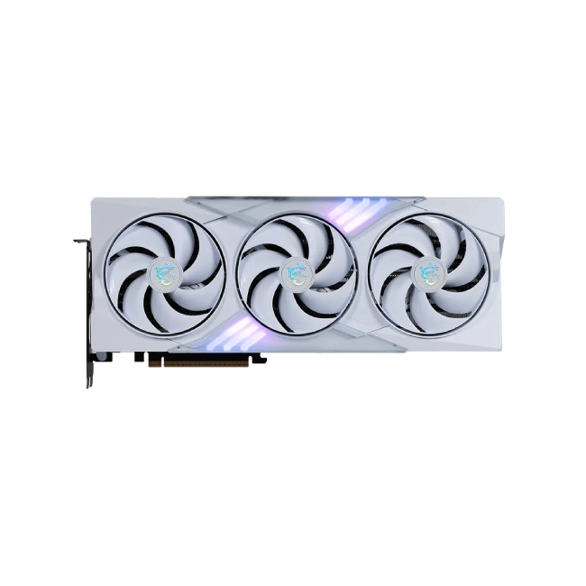 TARJETA DE VIDEO MSI GEFORCE RTX 5080 16G GAMING TRIO OC WHITE GDDR7 2715 MHZ 912-V531-418 BLANCO