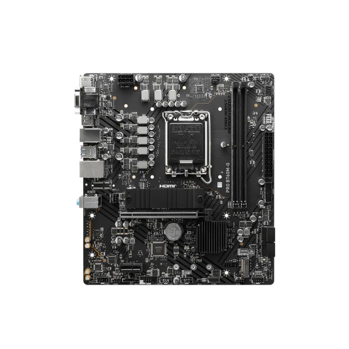 TARJETA MADRE MSI PRO B760M-G LGA 1700 M-ATX DDR5 911-7D90-048