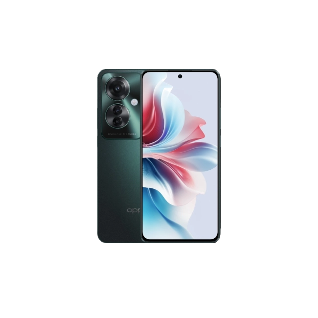 Celular Oppo Reno11 F 5G 8GB 256GB 64MP Color Verde Palmera