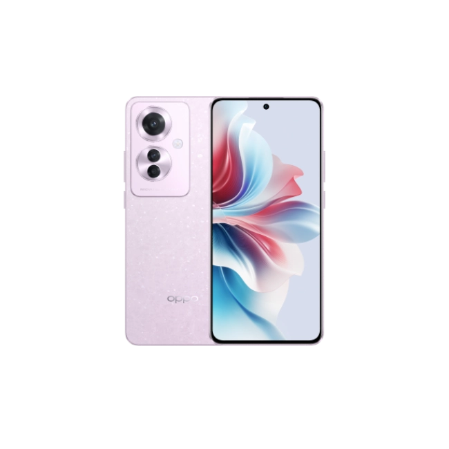 Celular Oppo Reno11 F 5G 8GB 256GB 60MP Color Morado Coral