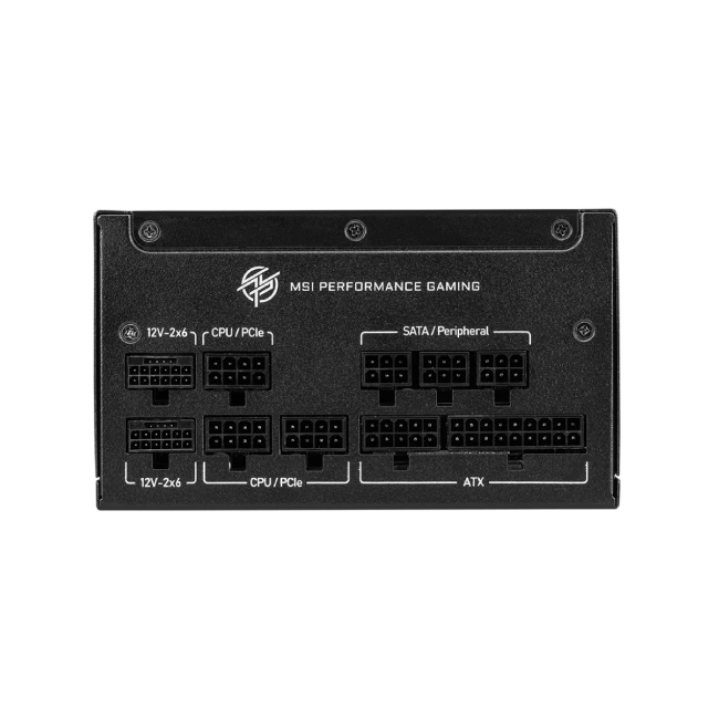 MSI - Power supply - 1000 Watt - AC 110-240 V - GOLD